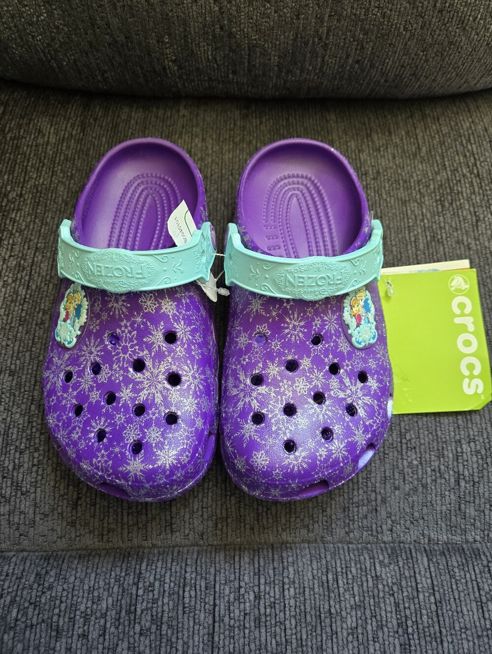 New Disney Frozen Girls Crocs Clogs Sandals